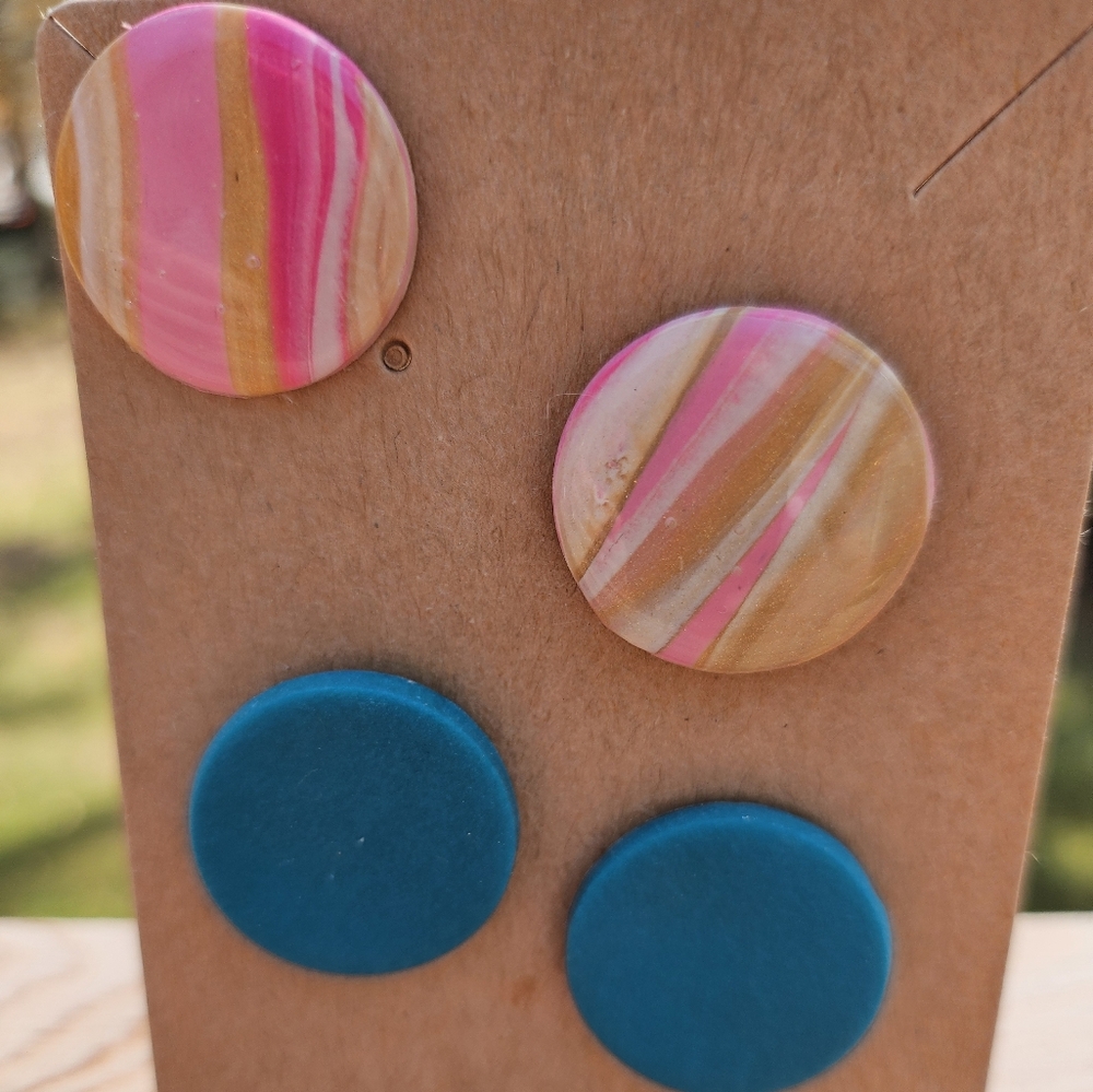 Affordable Handmade Polymer Clay Earrings